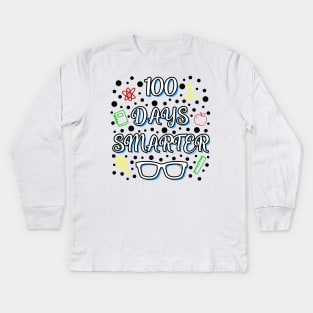 100 Days Smarter ! Kids Long Sleeve T-Shirt